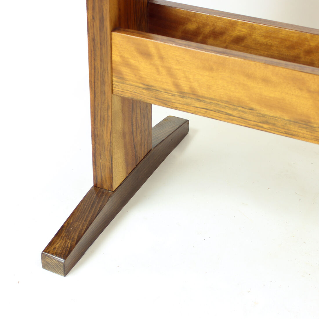 Long Height Adjustable Coffee/Dining Table In Mahogany, Czechoslovakia 1970s