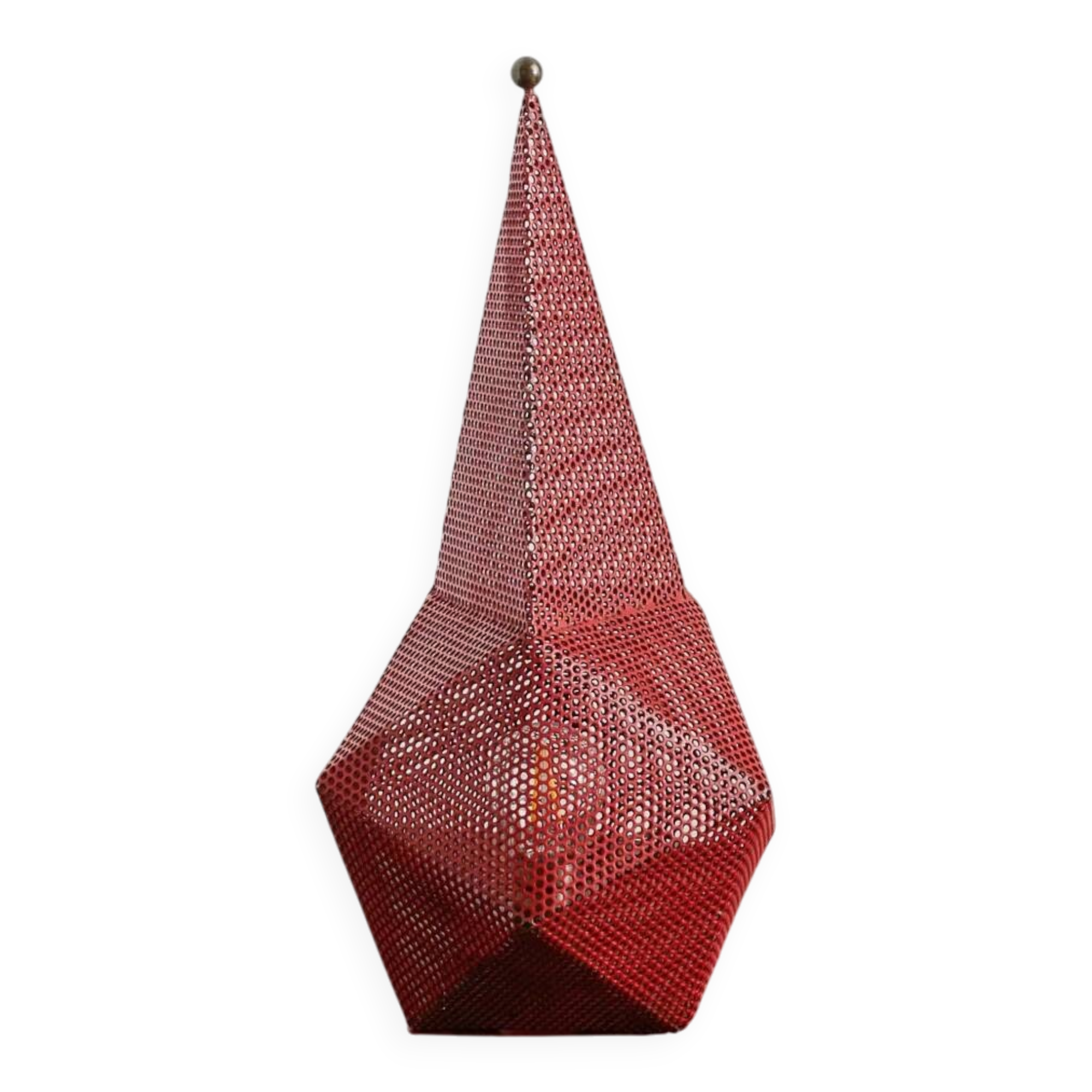 French Mid Century"Bagdad" Desk Table Lamp by Mathieu Matégot, 1950s