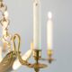 Baguès House. Empire style chandelier in gilded bronze. 1950s.