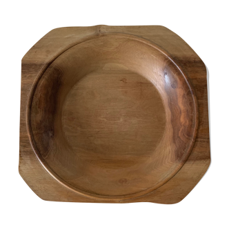Large wooden dish