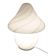 Mushroom lamp in Murano glass, modernist design by Nason Mazzega from the 1970s.