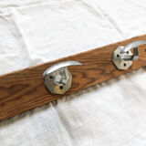 Wooden patère 6 hooks