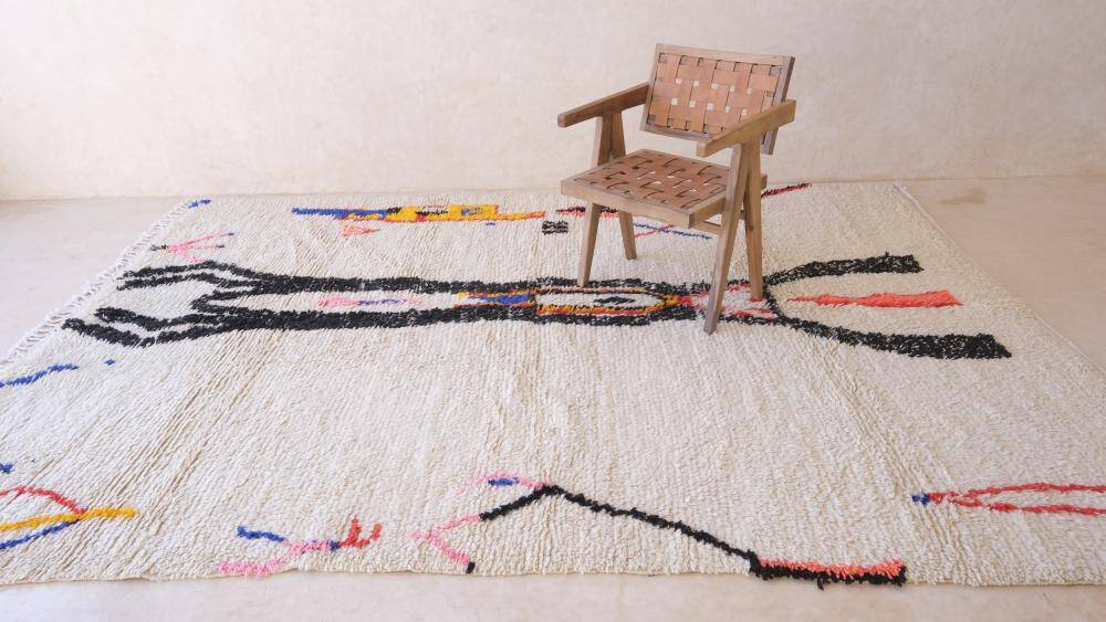 Azilal rug from Morocco - 328 x 233 cm