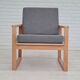 1970s, danish armchair, reupholstered, furniture wool, beech wood