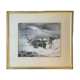 Painting Drawing "Deer in the snow" circa 1910 Gallery New York