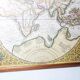 Frame and map "Orbis terrae compendiosa descriptio", Reproduction of an engraving Gérard Mercator