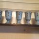 All decanter + 6 mazarins A.Maunier