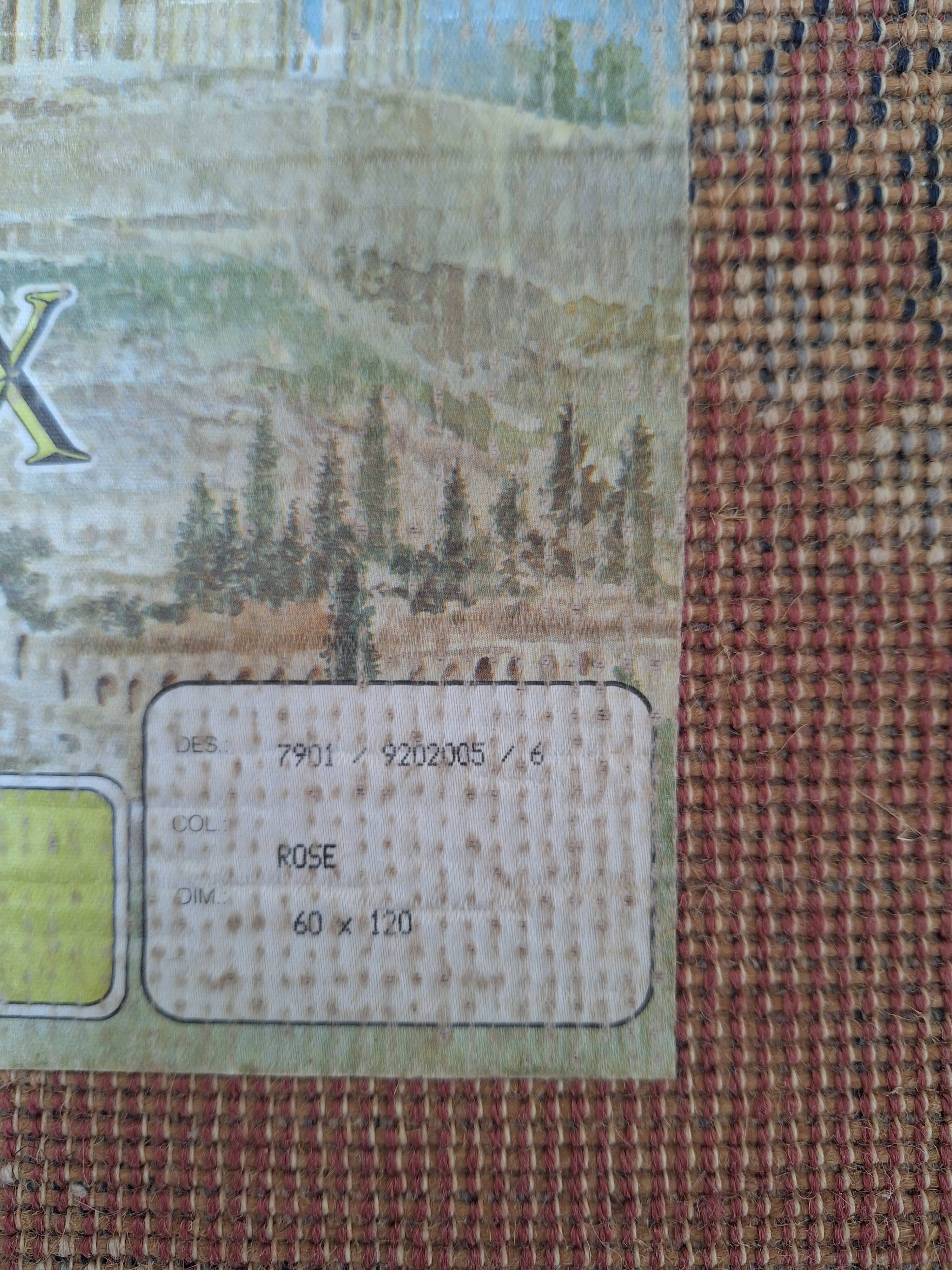 Pink Persian wool rug