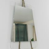 Carl Aubock Vienna Rare Brass Wall Mirror No. 38, Austria, 1950s