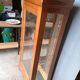 Vitrine Louis Philippe merisier
