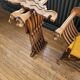 Set gaming tableacec armchairs Dagobert 1930