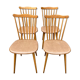 4 Vintage bistro chairs Baumann Tacoma 1960
