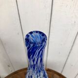 Glass bottle vase of Clichy