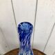 Glass bottle vase of Clichy