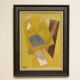 Geometric abstraction by Maurice Miot signed Melito.