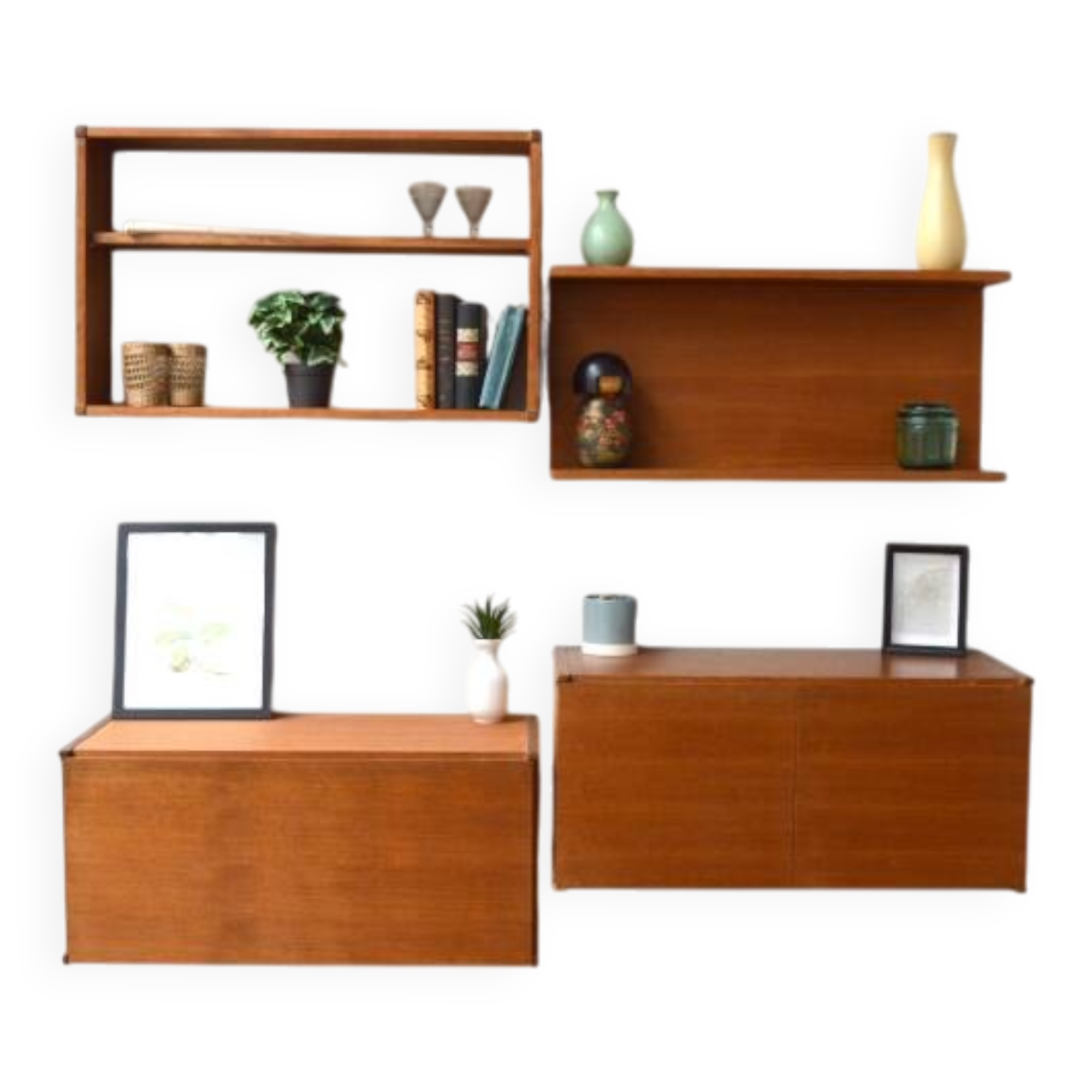 Teak wall system