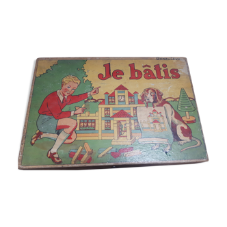 Jeu construction bois "je bâtis"
