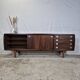 Buffet vintage en palissandre danois H.P. Hansen, meuble TV des années 60.