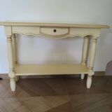 Elegant and classic console – cream color – 1 drawer