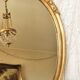 Golden rococo mirror