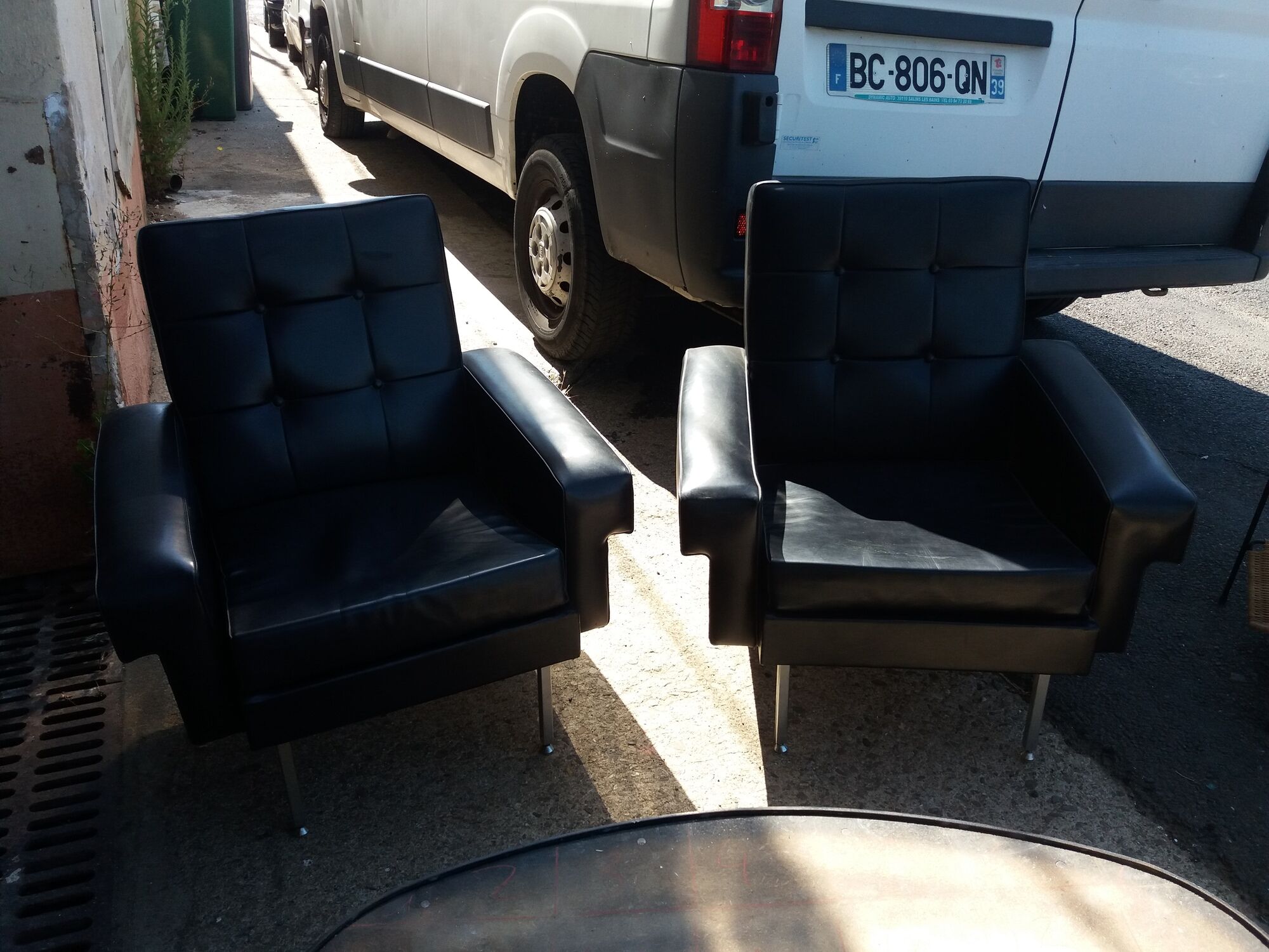 Pair of armchairs 1950