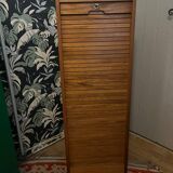 Vintage “notary” curtain cabinet
