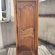 Antique oak bonnetière