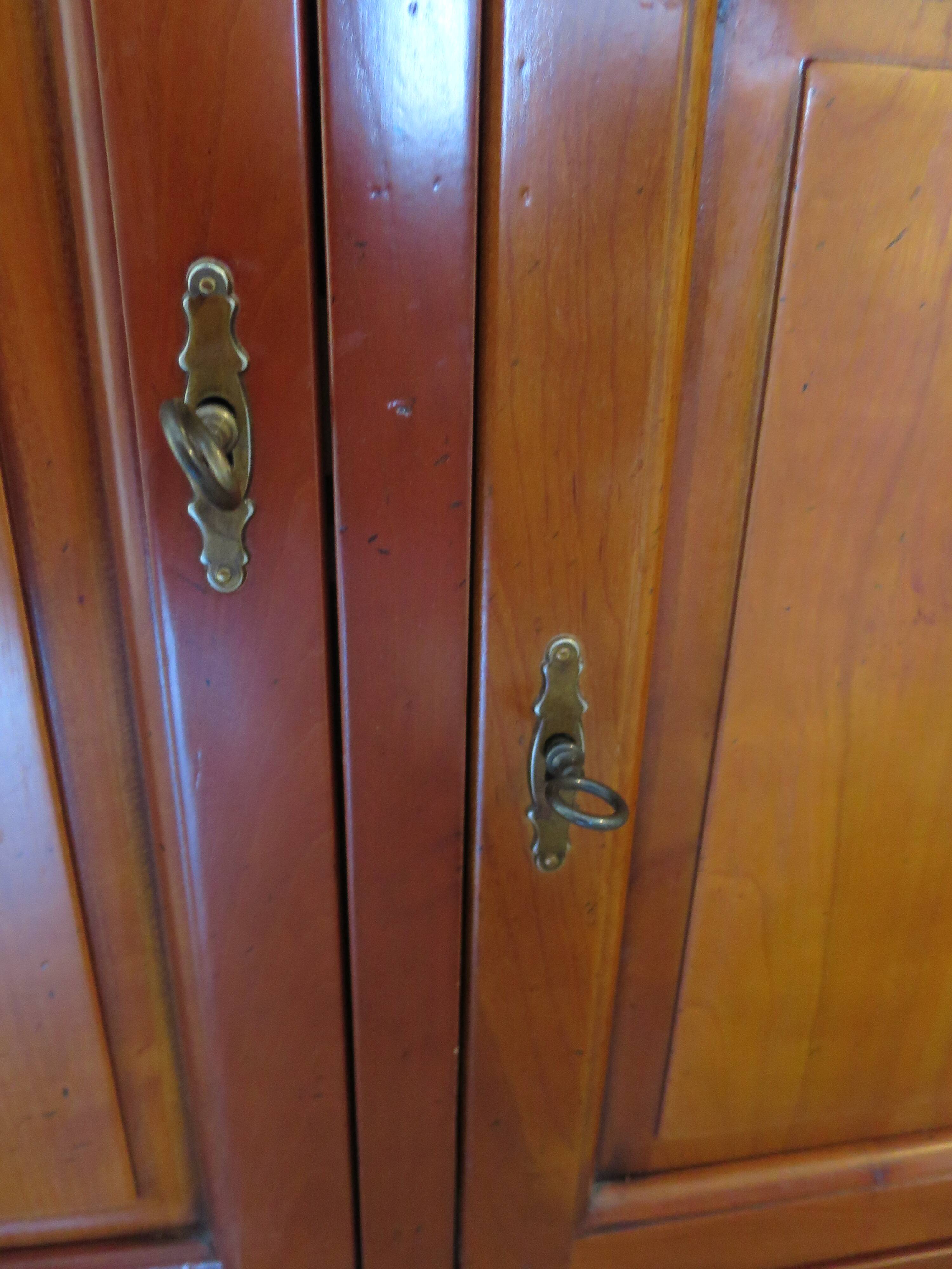 Sideboard - Long entrance cabinet - 1 drawer - 3 doors - solid wood - Louis Philippe