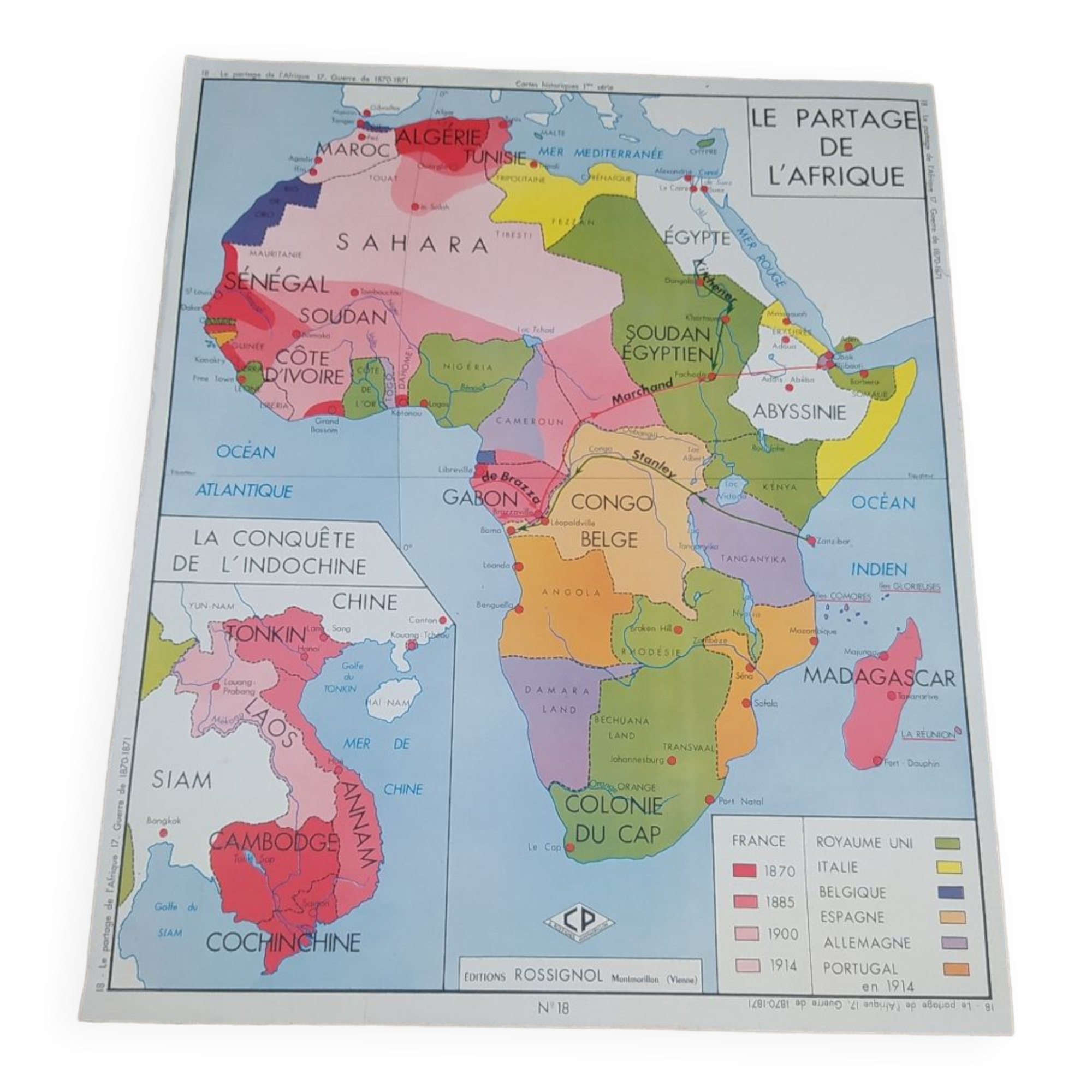 school map editions Rossignol