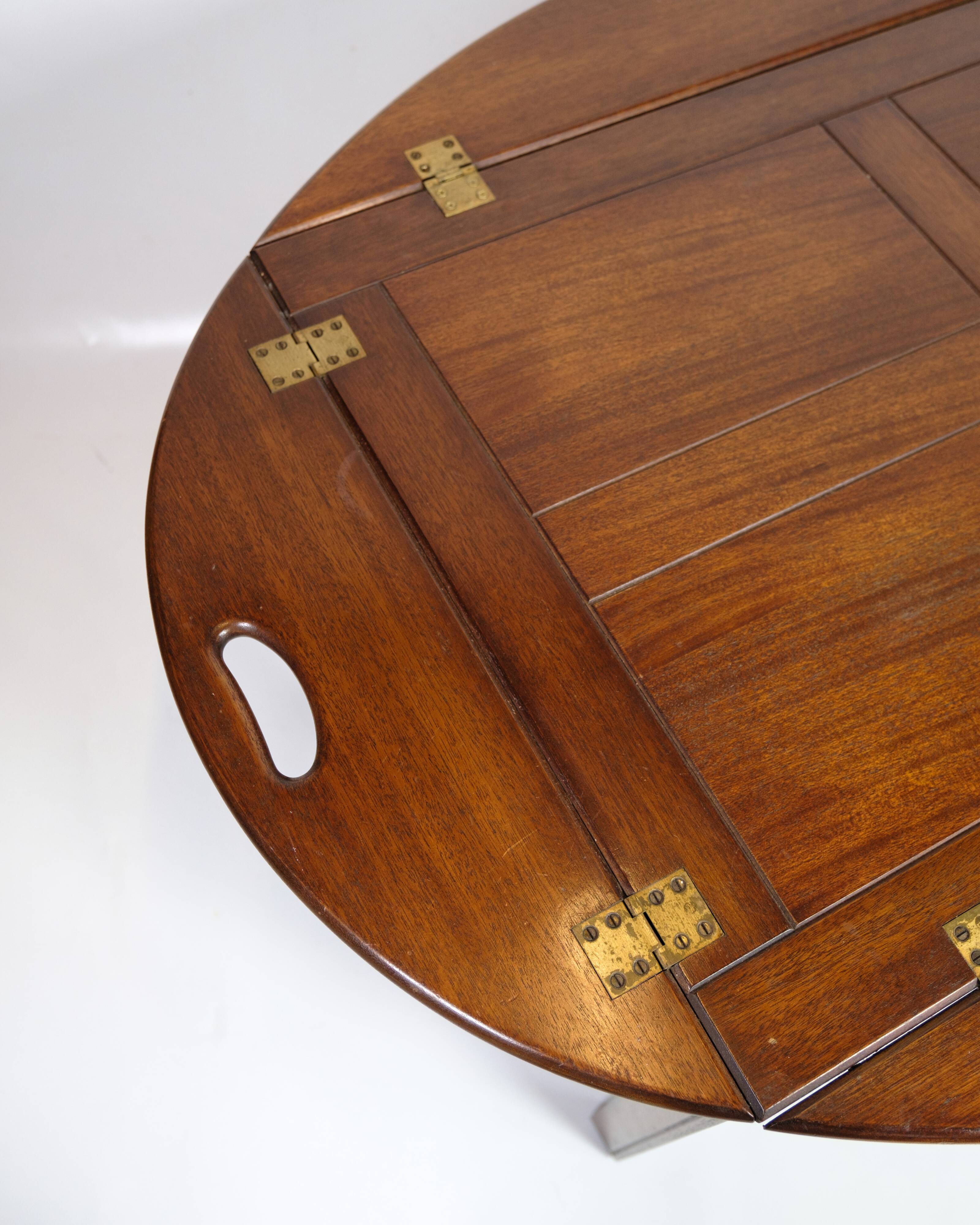 Butler Table Made In Mahogany, Danish Design From 1960s