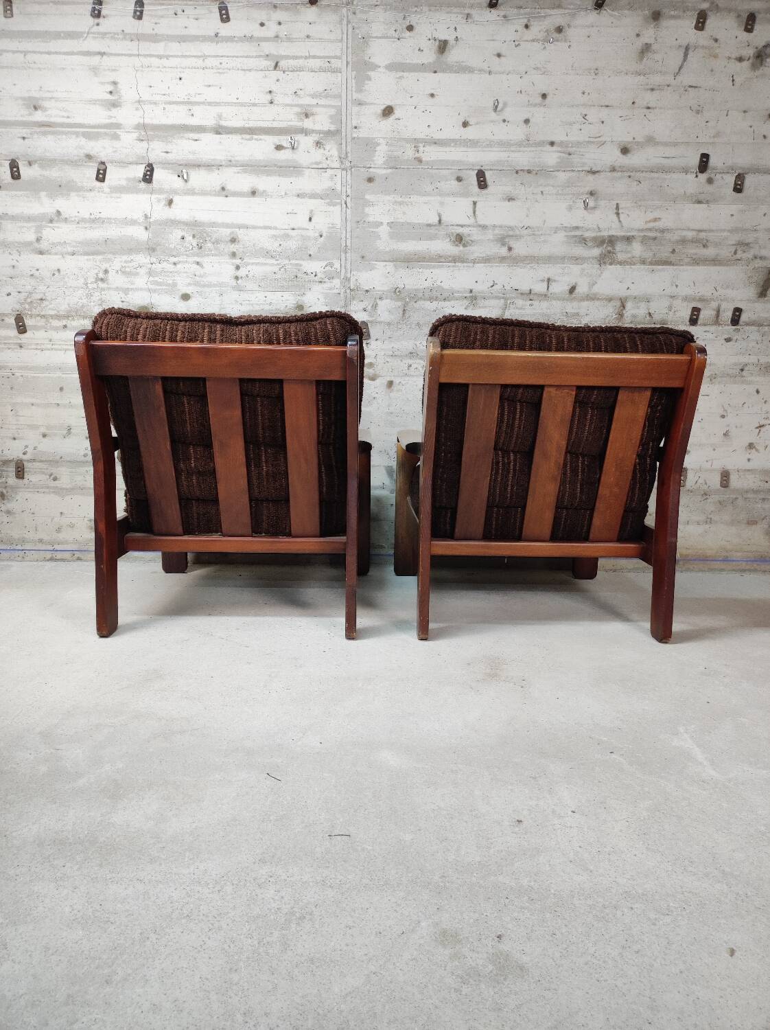 Pair of Scandinavian armchairs