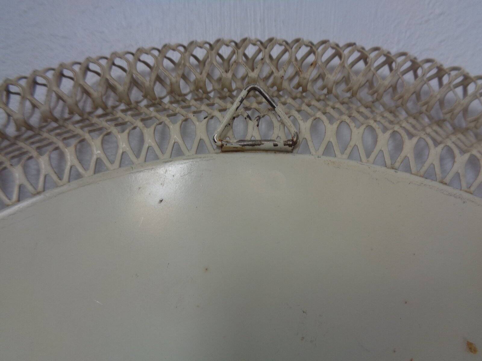 French brass and metal mirror, 1960s