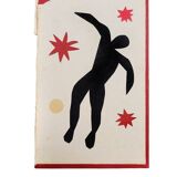Collage on old book cover after H. Matisse