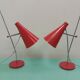 Lampes de table du milieu du siècle par Josef Hůrka pour Napako 1960