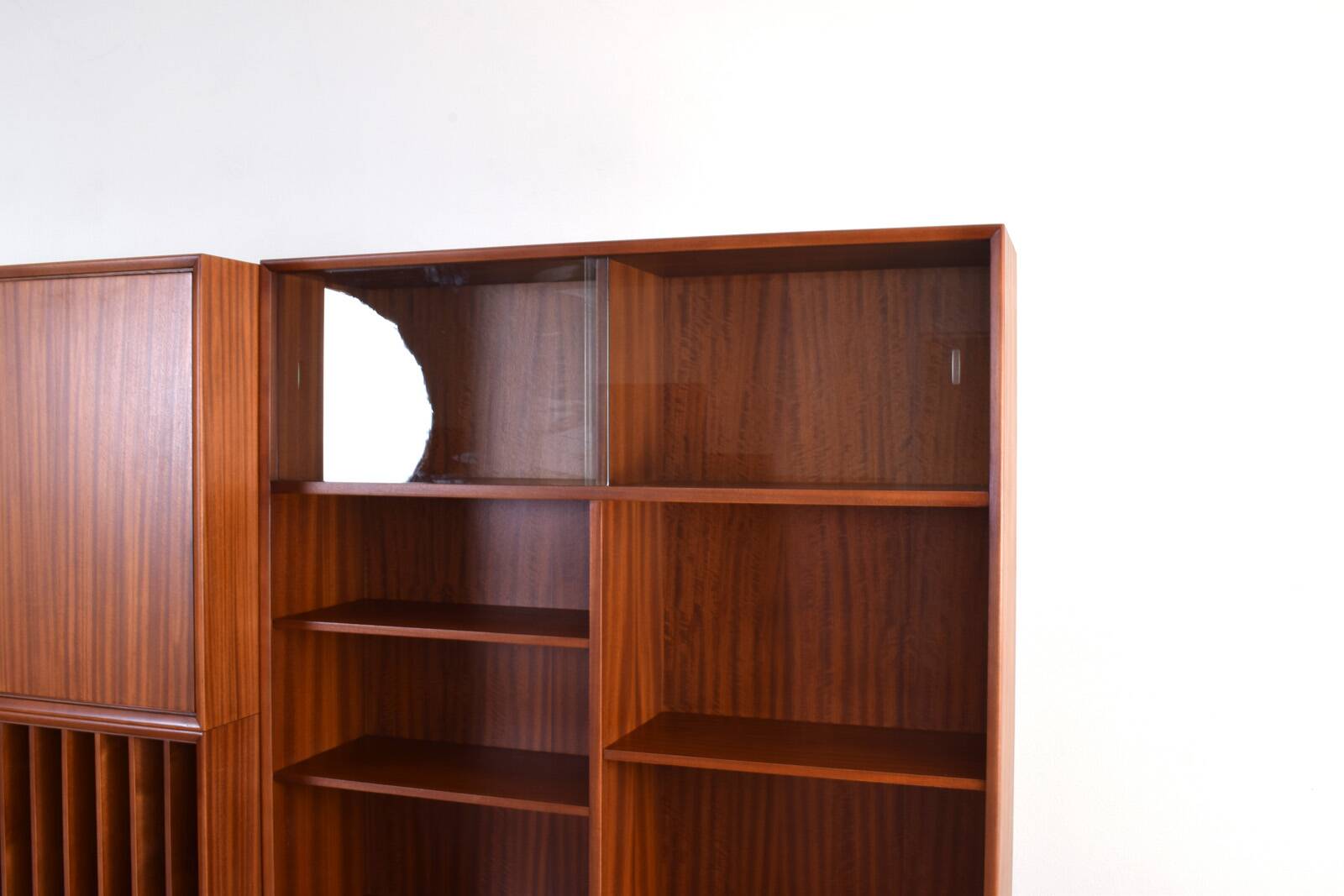 Mid-Century MTP Teak Wall Unit by M. Grabiński for IKEA, Set of 3