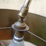 Lampadaire vintage 1960 a tablette et range disques