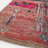 Moroccan Berber carpet Boujaad with colorful patterns 252x168m