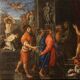 Peinture italienne antique du XVIIe siècle