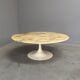 Large marble tulip coffee table, 1960s