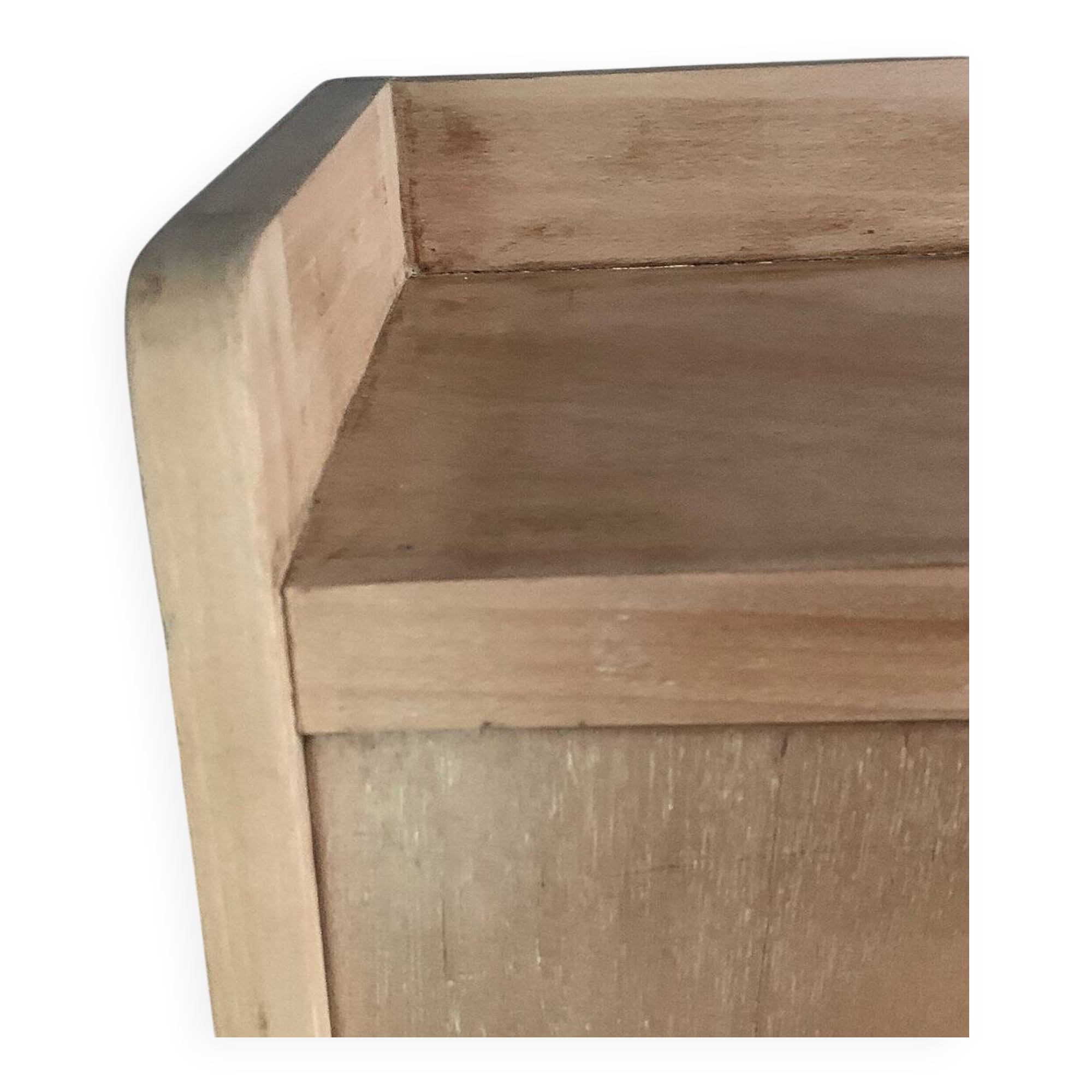 Vintage pyramidal secretary desk and bookcase