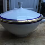 Hertel Jacob tureen with golden edges