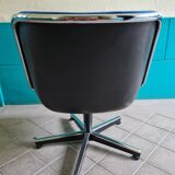 Blue Pollock Knoll armchair