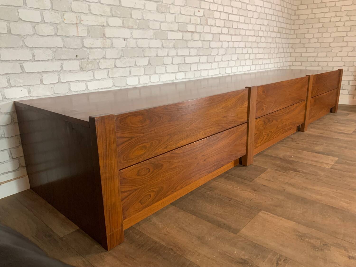 Low rosewood sideboard 1970