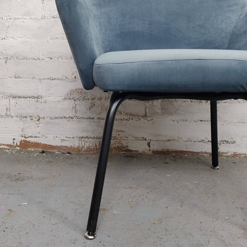 Velvet Armchair, 1960s