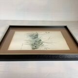 Large frame with rabbits in nature