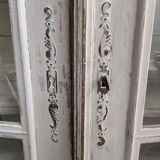 Old glazed bookcase or dresser