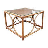 Bamboo coffee table 1970