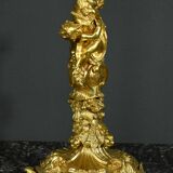 Bronze Candelabra, after J-A. Meissonnier, Rococo style, Napoleonic era