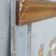 Trumeau miroir Empire en bois et stuc