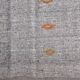 Neutral Vintage Turkish Vintage Kilim Rug skuc256